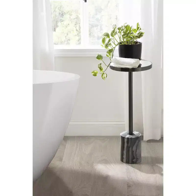 Table d'appoint miroir Hescott Kate et Laurel