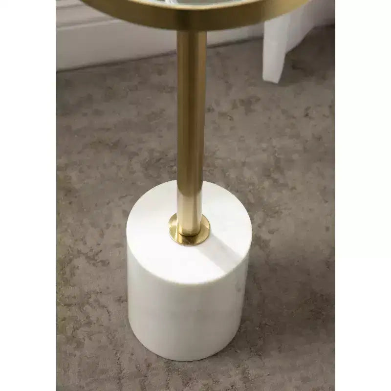 Table d'appoint miroir Hescott Kate et Laurel