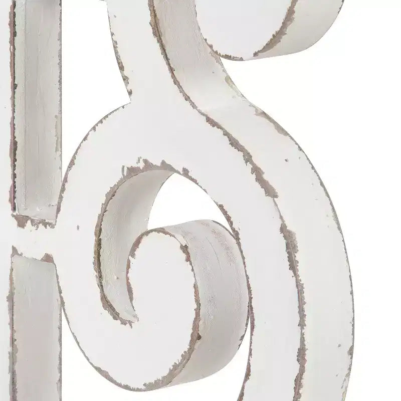 Table d'appoint rectangulaire en bois Kate and Laurel Wyldwood, 24x14x27,5, marron rustique et blanc