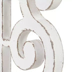 Table d'appoint rectangulaire en bois Kate and Laurel Wyldwood, 24x14x27,5, marron rustique et blanc