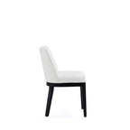 Lot de 4 Chaises de Salle à Manger Modernes en Similicuir Gansevoort - Manhattan Comfort
