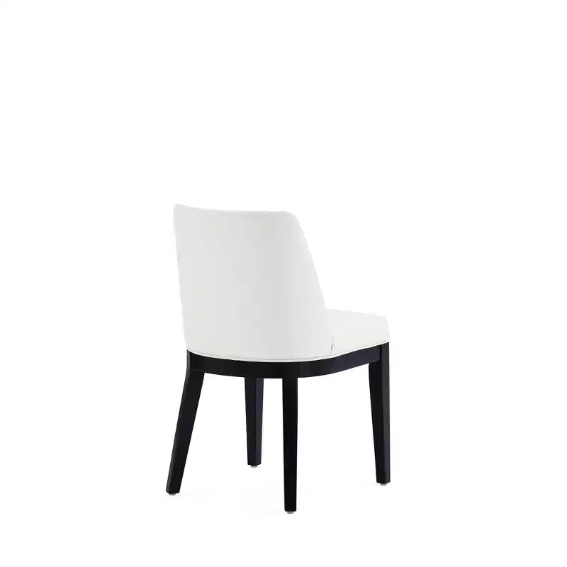 Lot de 4 Chaises de Salle à Manger Modernes en Similicuir Gansevoort - Manhattan Comfort