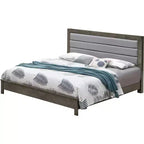 Lit rembourré Passion Furniture Burlington avec panneaux pleins