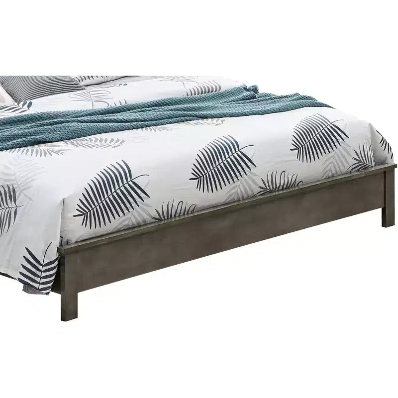 Lit rembourré Passion Furniture Burlington avec panneaux pleins