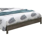 Lit rembourré Passion Furniture Burlington avec panneaux pleins