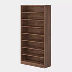 Meuble à chaussures autoportant en bois à 9 niveaux Lantine 70,8''