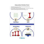 Tabouret oscillant réglable Bintiva