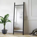 Dovelina Miroir sur pied rectangulaire avec cadre en bois