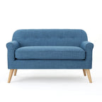 Causeuse en tissu Mariah Mid-Century
