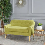 Causeuse en tissu Mariah Mid-Century