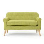 Causeuse en tissu Mariah Mid-Century