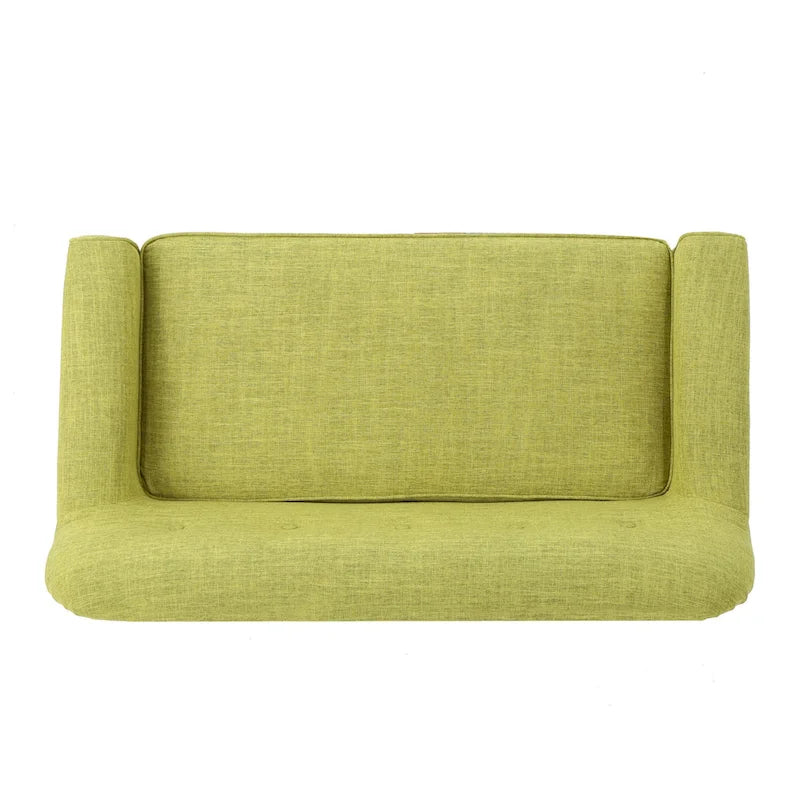 Causeuse en tissu Mariah Mid-Century