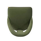 Chaise de salle à manger Neda en velours moderne - Manhattan Comfort