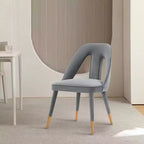 Neda Modern Velvet Upholstered Dining Chair - Manhattan Comfort