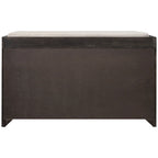 Banc à chaussures entièrement assemblé avec coussin amovible