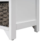 Banc à chaussures entièrement assemblé avec coussin amovible