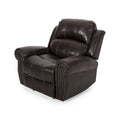 Fauteuil inclinable planeur en cuir reconstitué Charlie