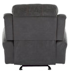 Fauteuil inclinable planeur en cuir reconstitué Charlie