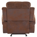 Fauteuil inclinable planeur en cuir reconstitué Charlie