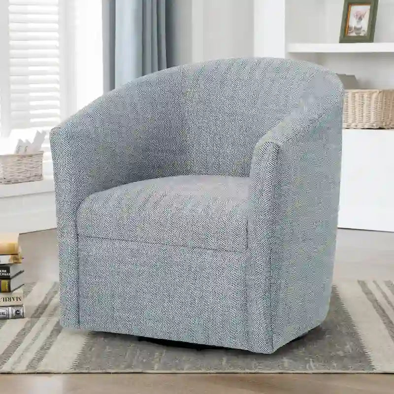 Fauteuil d'appoint pivotant Leony