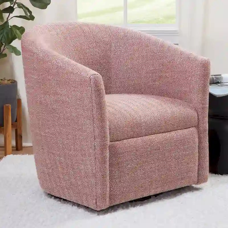 Fauteuil d'appoint pivotant Leony