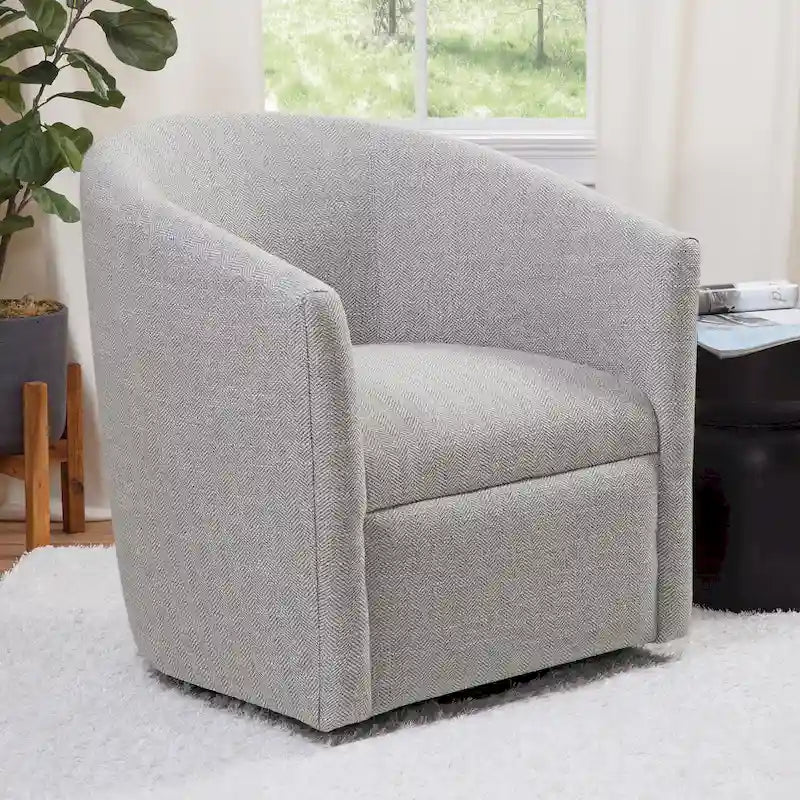Fauteuil d'appoint pivotant Leony
