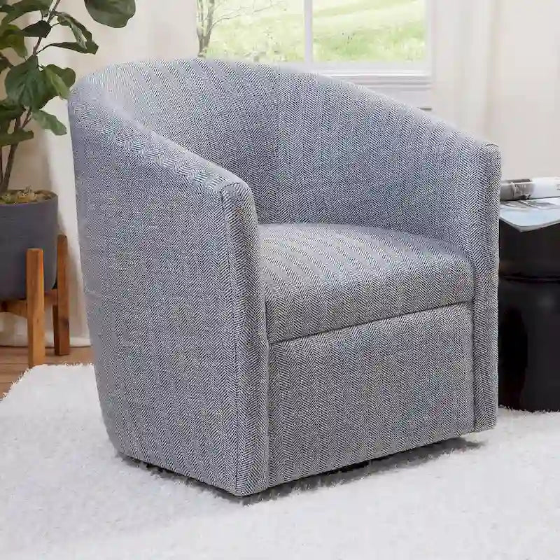 Fauteuil d'appoint pivotant Leony