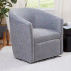 Fauteuil d'appoint pivotant Leony