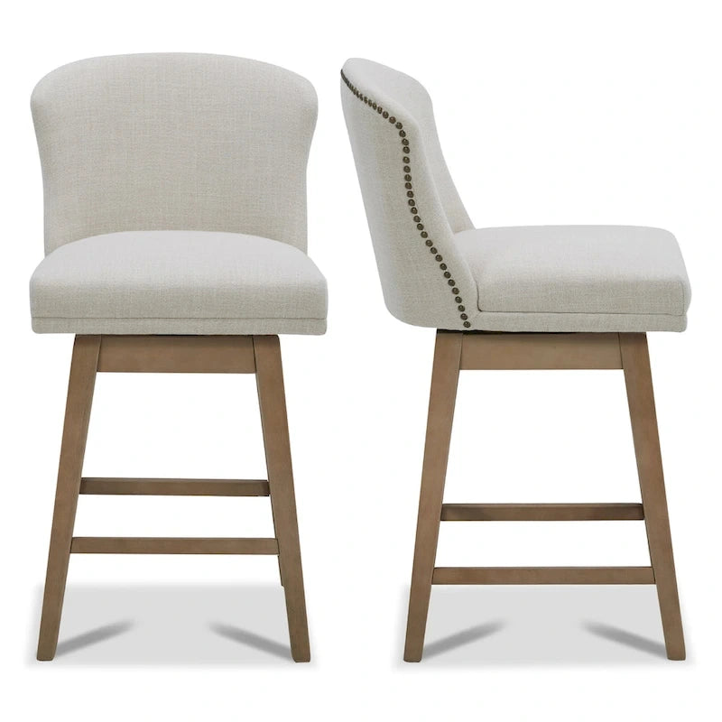 Tabouret de comptoir pivotant Mia