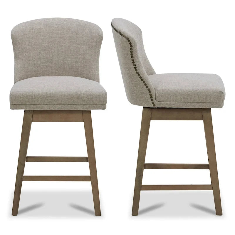 Tabouret de comptoir pivotant Mia