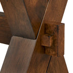 Banc en bois massif Mandeville Live Edge