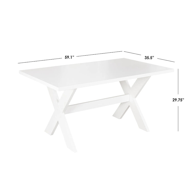 Table de salle à manger Sumner avec banc de salle à manger