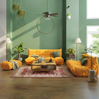Canapé de sol souple, pouf paresseux pour salon