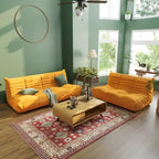 Canapé de sol souple, pouf paresseux pour salon