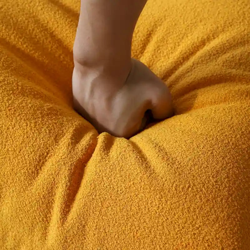 Canapé de sol souple, pouf paresseux pour salon