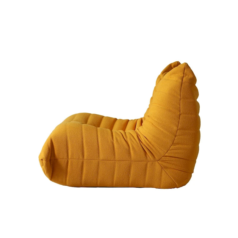 Canapé de sol souple, pouf paresseux pour salon