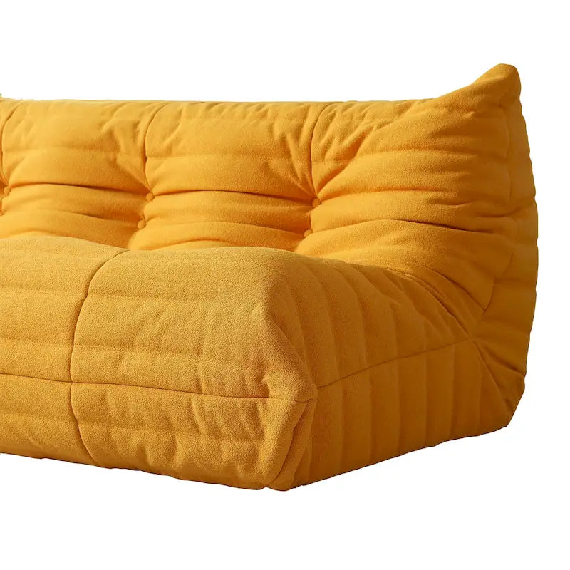 Canapé de sol souple, pouf paresseux pour salon
