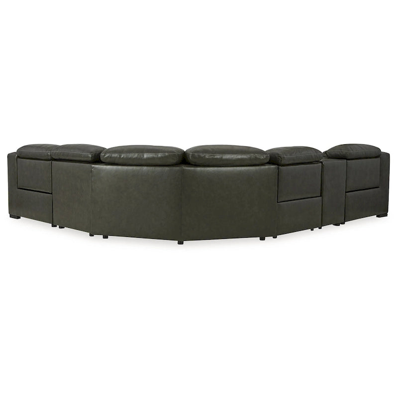 Center Line Power Reclining Sectional - 138.25W x 120.5D x 35H