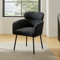 Chaise de salle à manger Amos Modern Boucle avec pieds réglables