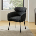 Chaise de salle à manger Amos Modern Boucle avec pieds réglables