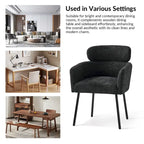 Chaise de salle à manger Amos Modern Boucle avec pieds réglables