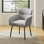 Chaise de salle à manger Amos Modern Boucle avec pieds réglables