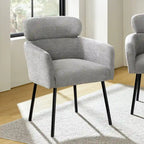 Chaise de salle à manger Amos Modern Boucle avec pieds réglables
