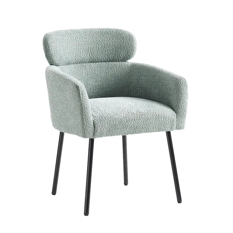 Chaise de salle à manger Amos Modern Boucle avec pieds réglables