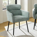 Chaise de salle à manger Amos Modern Boucle avec pieds réglables