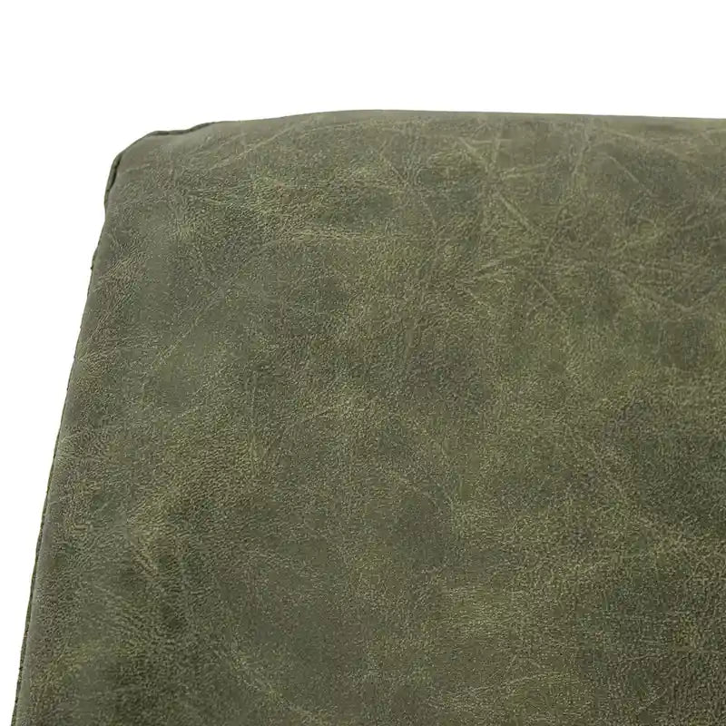 Chaise de salle à manger Markley en cuir avec pieds en métal doré Chaise d'appoint moderne