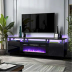 Meuble TV 70 po avec foyer électrique 36 po