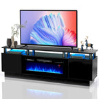 Meuble TV 70 po avec foyer électrique 36 po