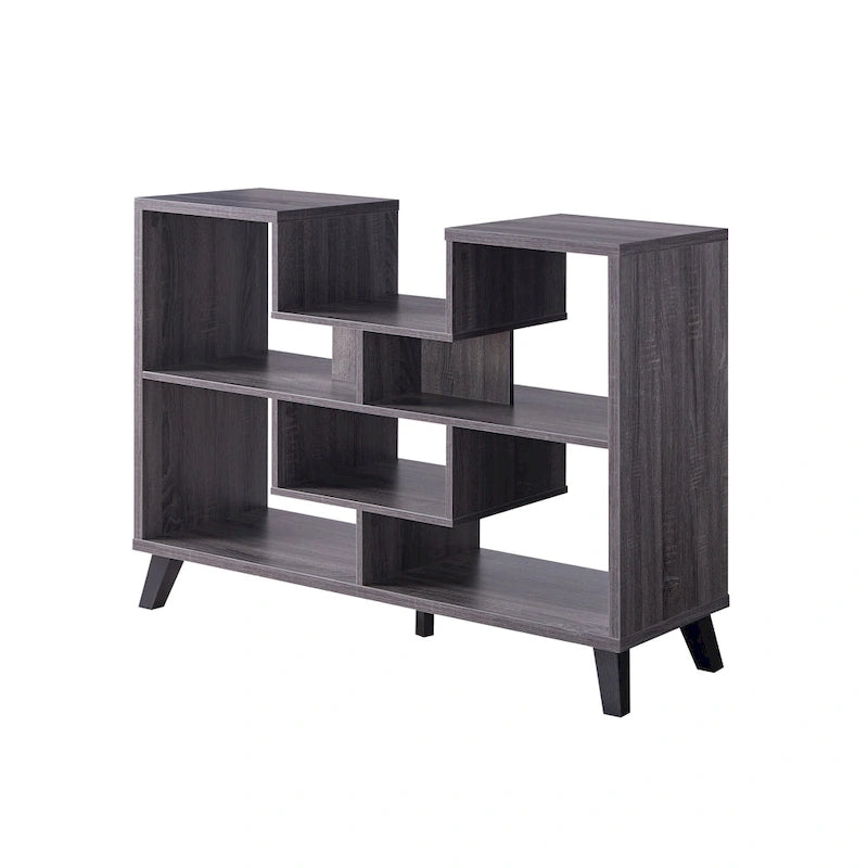 Console de rangement Austy Modern à 6 étagères, 47 po