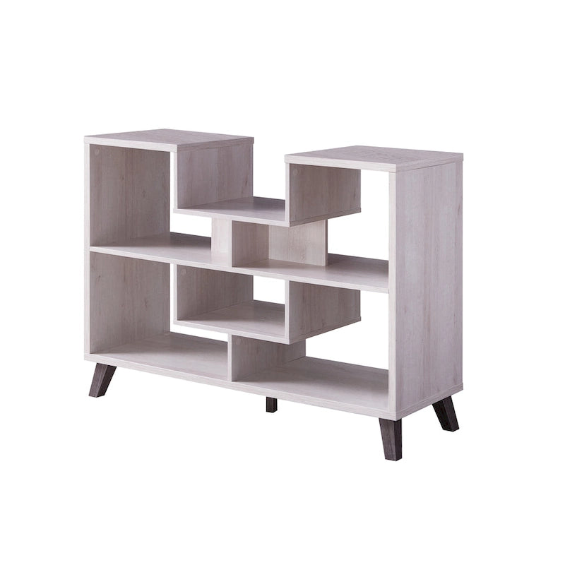 Console de rangement Austy Modern à 6 étagères, 47 po